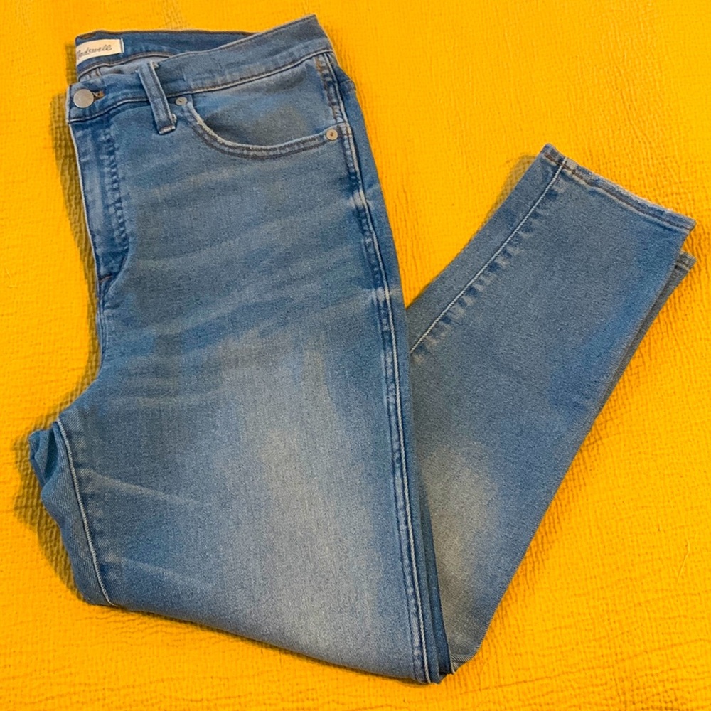 Madewell skinny cropped jeans
